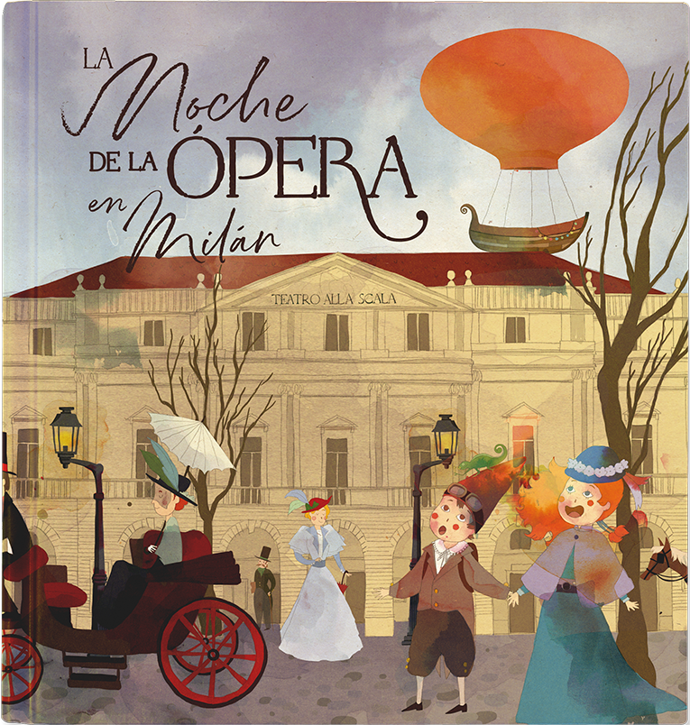 La noche de la  ópera en Milán