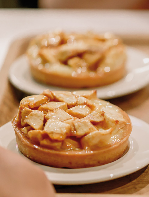 TARTELETTE DE MANZANA